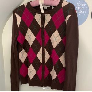Argyle sweater